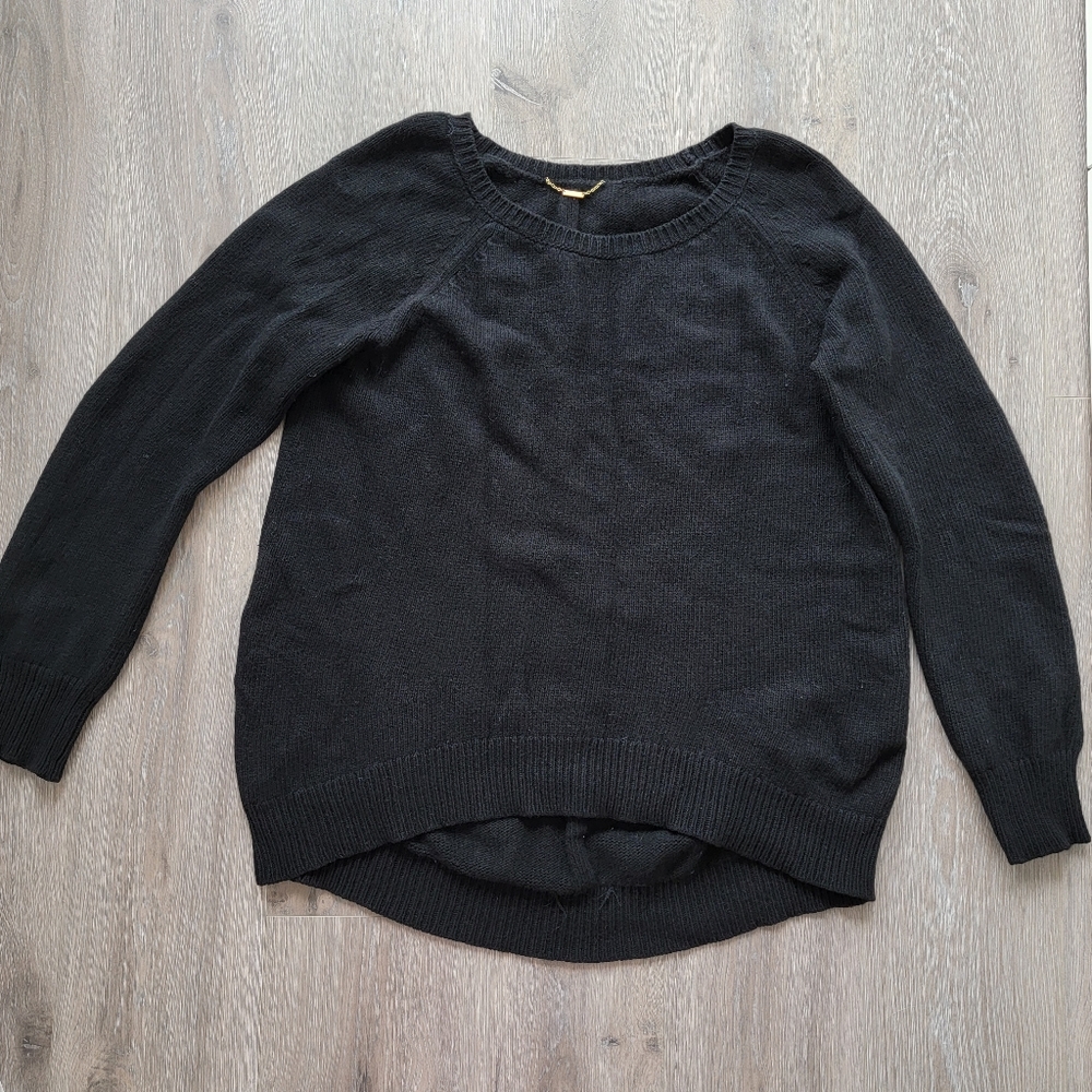 The Row sweater oversize black